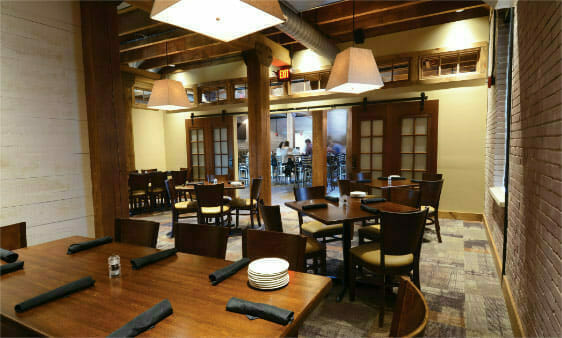 dining room at The Mill in Hershey