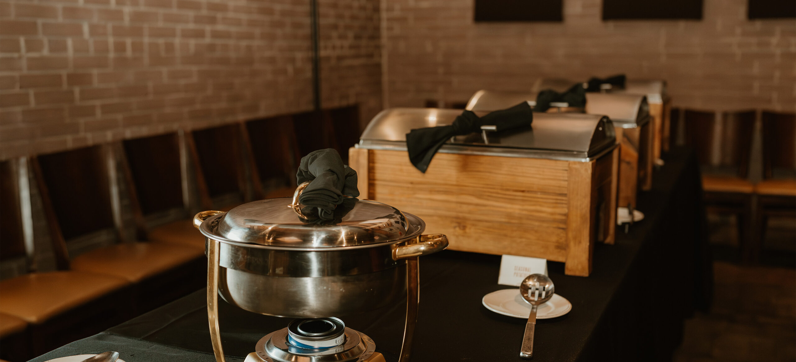 Private Event Buffet Setup